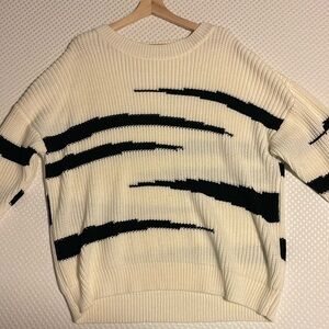 12th tribe chunky knit sweater